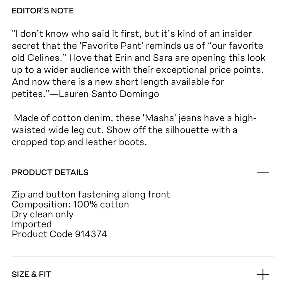 Favorite Daughter Masha Wide Leg Jean - Picture 7 of 14